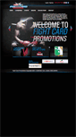 Mobile Screenshot of fightcardpromotions.com.au